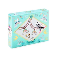 Ensemble bijoux you & me - bracelets arc-en-ciel kumihimo