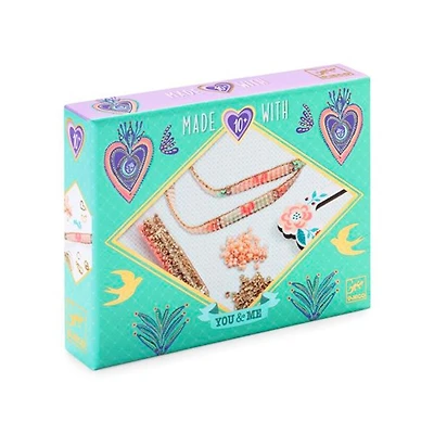 You & Me Jewellery Kit - Miyuki & Hearts Bracelets