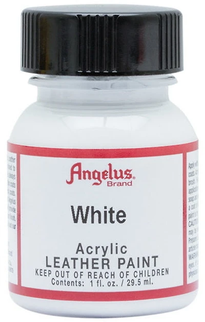 Acrylique pour cuir - blanc ounce - 1 ounce