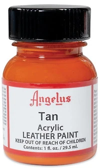 Acrylique pour cuir     - chameau ounce - 1 ounce