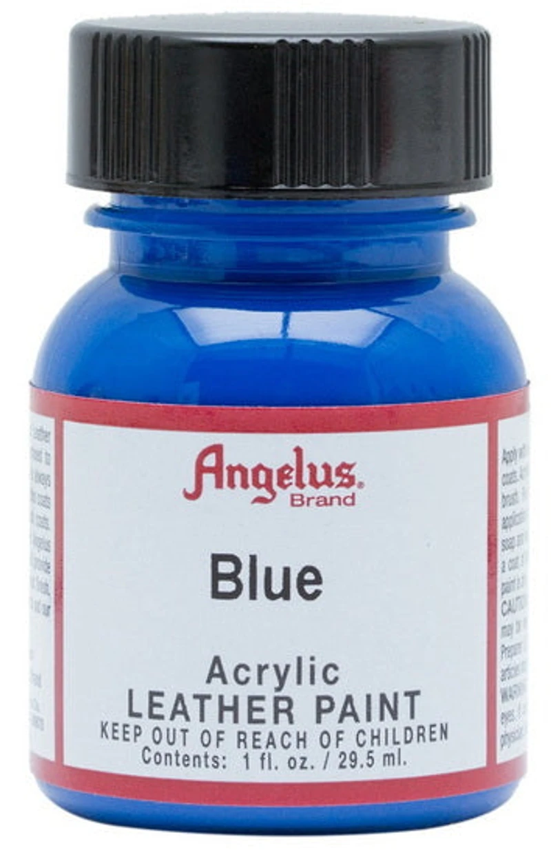 Acrylique pour cuir - bleu ounce - 1 ounce