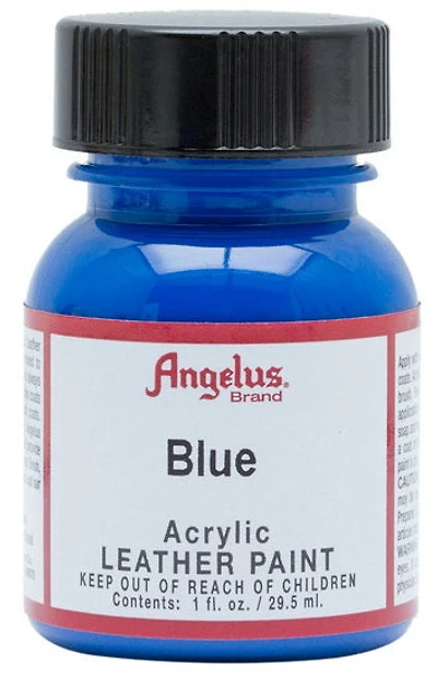 Acrylique pour cuir     - bleu ounce - 1 ounce
