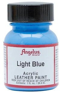 Acrylic Leather Paint		 - LIGHT BLUE OUNCE - 1 OUNCE