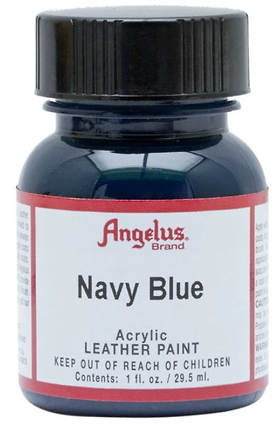 Acrylic Leather Paint		 - NAVY OUNCE - 1 OUNCE
