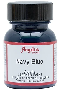 Acrylic Leather Paint		 - NAVY OUNCE - 1 OUNCE