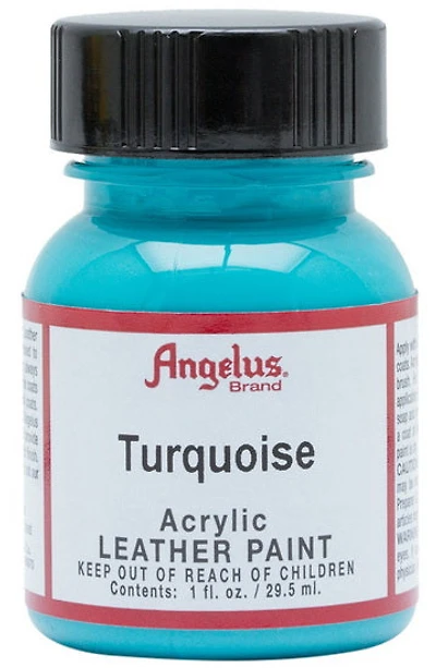 Acrylic Leather Paint		 - TURQUOISE OUNCE
