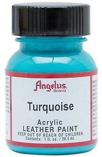 Acrylic Leather Paint		 - TURQUOISE OUNCE