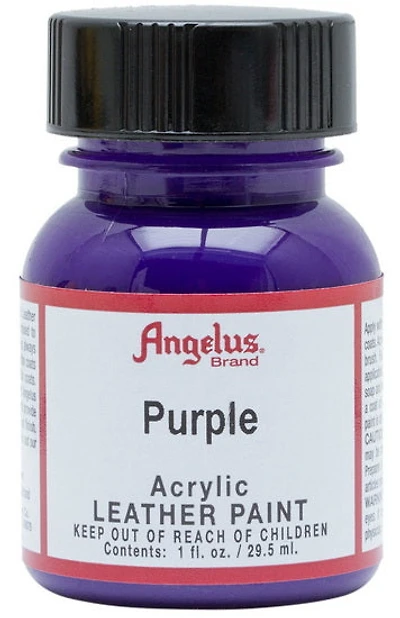 Acrylique pour cuir     - violet ounce - 1 ounce