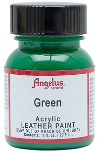 Acrylic Leather Paint		 - GREEN OUNCE - 1 OUNCE
