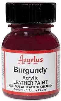 Acrylique pour cuir     - bourgogne ounce - 1 ounce