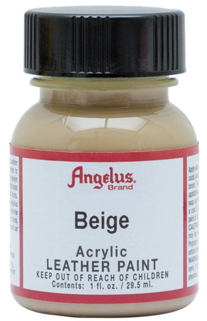 Acrylic Leather Paint - BEIGE OUNCE - 1 OUNCE
