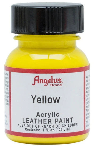 Acrylique pour cuir     - jaune ounce - 1 ounce