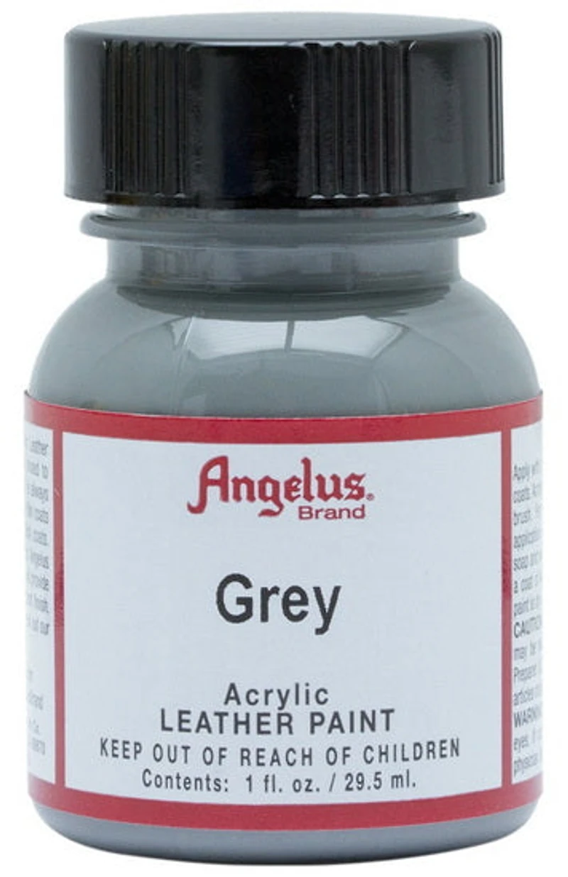 Acrylique pour cuir - gris ounce - 1 ounce