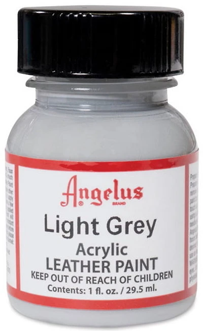 Acrylic Leather Paint		 - LIGHT GREY OUNCE - 1 OUNCE