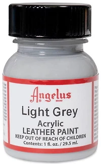 Acrylic Leather Paint		 - LIGHT GREY OUNCE - 1 OUNCE