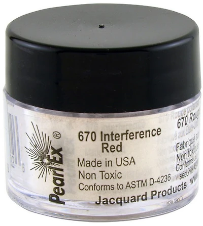 Pigment pearl ex rouge interférence