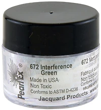 Pigment pearl ex vert interférence