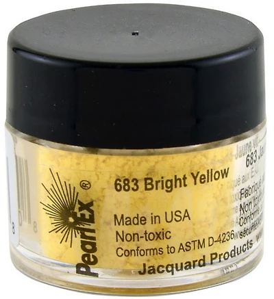 Powdered Pigment Pearl Ex Bright Yellow