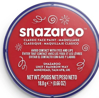 Face Painting Bright Red- 18ml