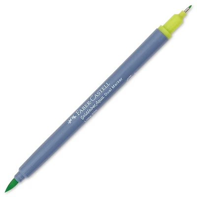 Goldfaber aqua double-ended marker lime