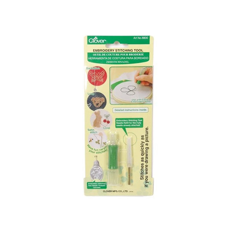 Outil pour point de broderie