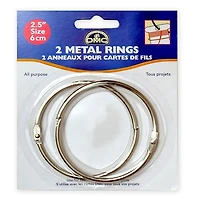 Metal rings - 3.8cm (2)