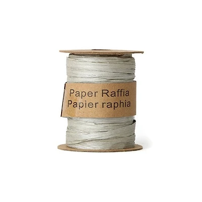 Metallic Raffia Paper Ribbon