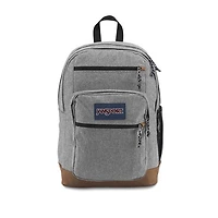 Cool Student Backpack Grey Letterman