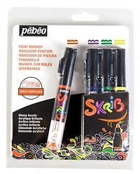 Acrylic marker set - skrib - graffiti (4)
