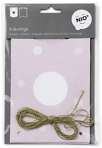 Buntings 115x160 mm 2x5 pcs 3m twine