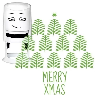 Buffer Pattern – Merry Christmas Badge