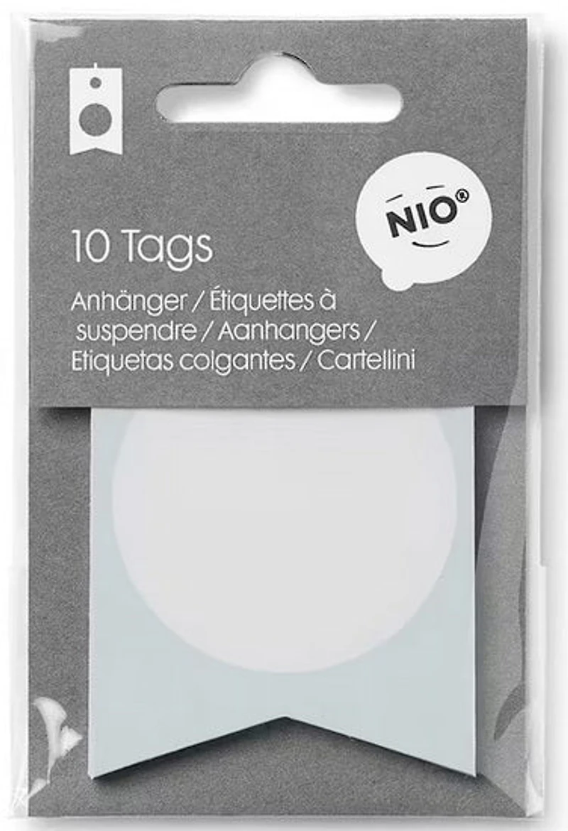 Etiquettes a suspendre 80x50 mm (10)