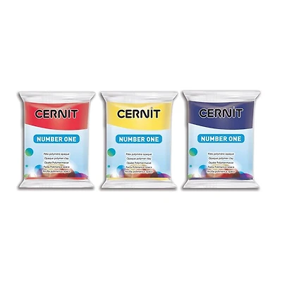 Number One Polymer Modelling Clay - Opaque Black 250