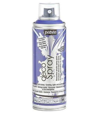 Acrylic spray - décospray - 200ml - purple