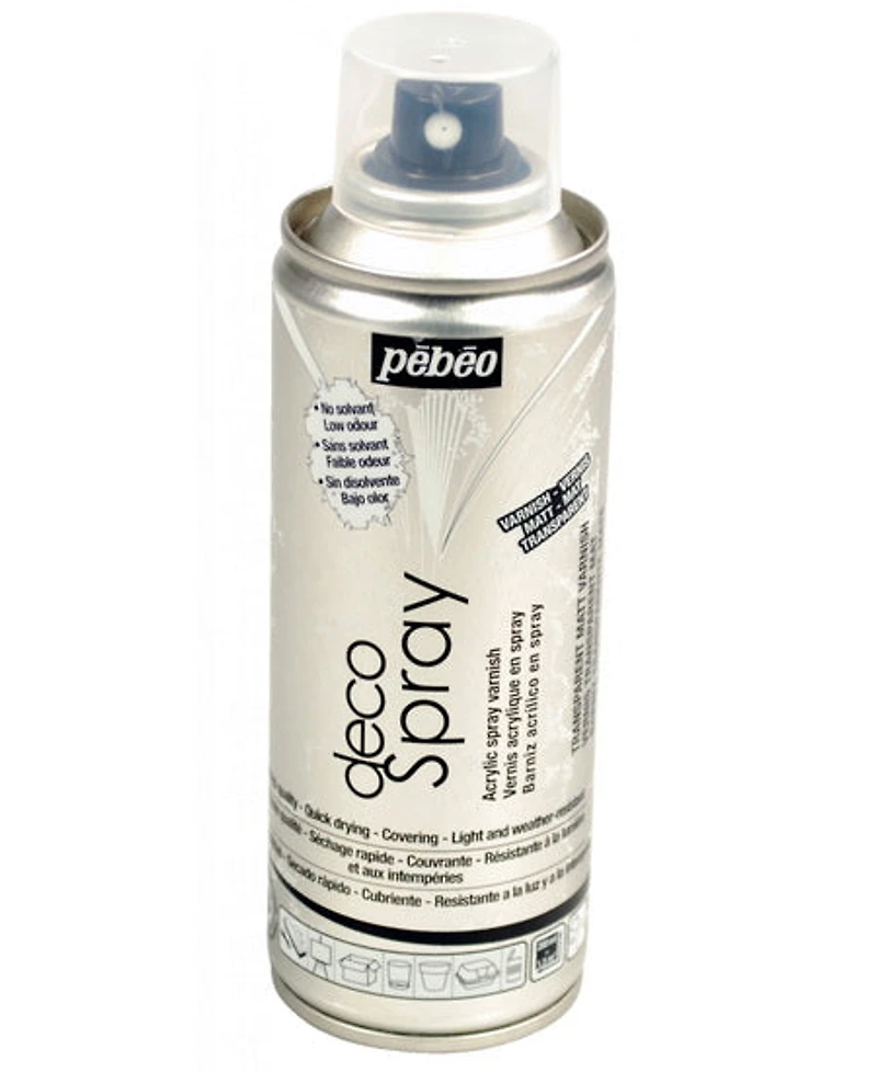 Varnish spray - decospray - 200ml - matt