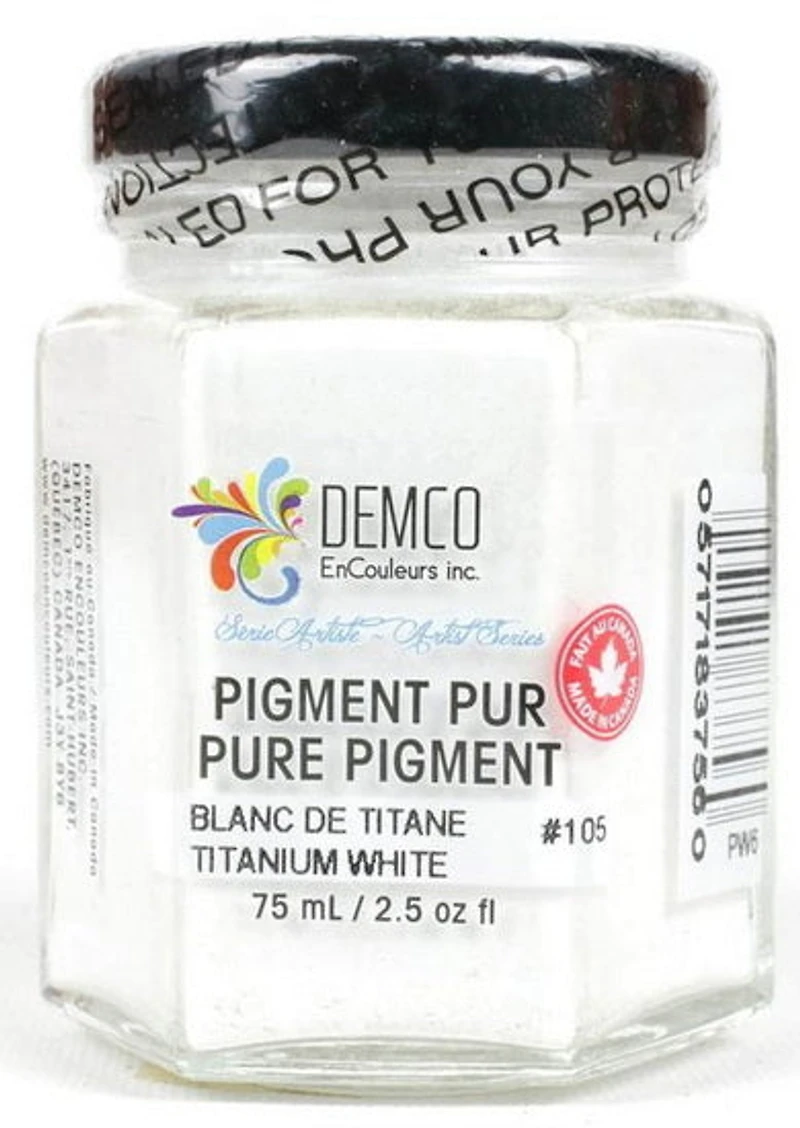 Pigment pur - 75 ml - blanc titane