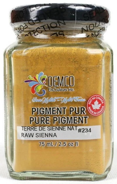 Pigment pur - 75 ml - sienne naturelle
