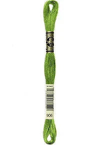 Embroidery floss - md parrot green - 906