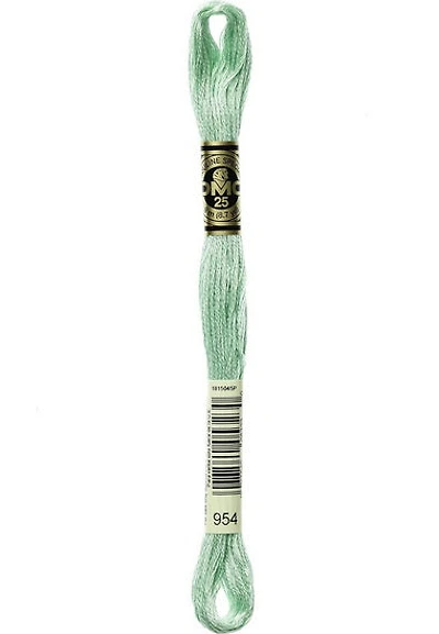 Embroidery floss - nile green - 954