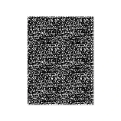 Papier imprimé - grain noir et blanc