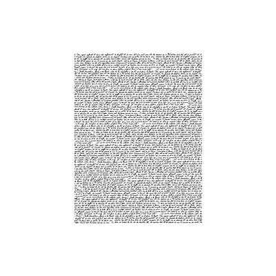 Papier imprimé - texte manuscrit