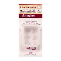 Resin Casting Mould - 2 1/4 x 2 5/8 x 1 1/8 in