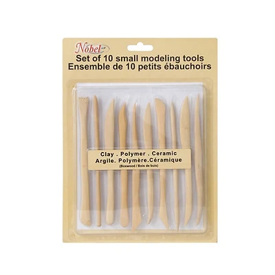 Ens. 10 petits ébauchoirs