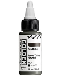 Acrylic high flow - 1 oz  raw umber  s1