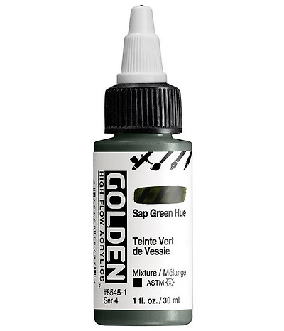 Acrylique high flow - 1 oz  vert vessie imitation  s4