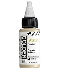 Acrylique high flow - 1 oz  chamoisde titane  s1