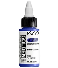 Acrylique high flow - 1 oz  bleu doutremer  s2