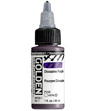 Acrylique high flow - 1 oz pourpre dioxazine tr. s1