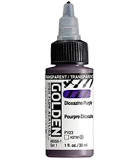 Acrylique high flow - 1 oz  pourpre dioxazine tr.  s1