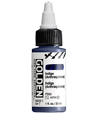 Acrylic high flow - 1 oz  indigo  s7